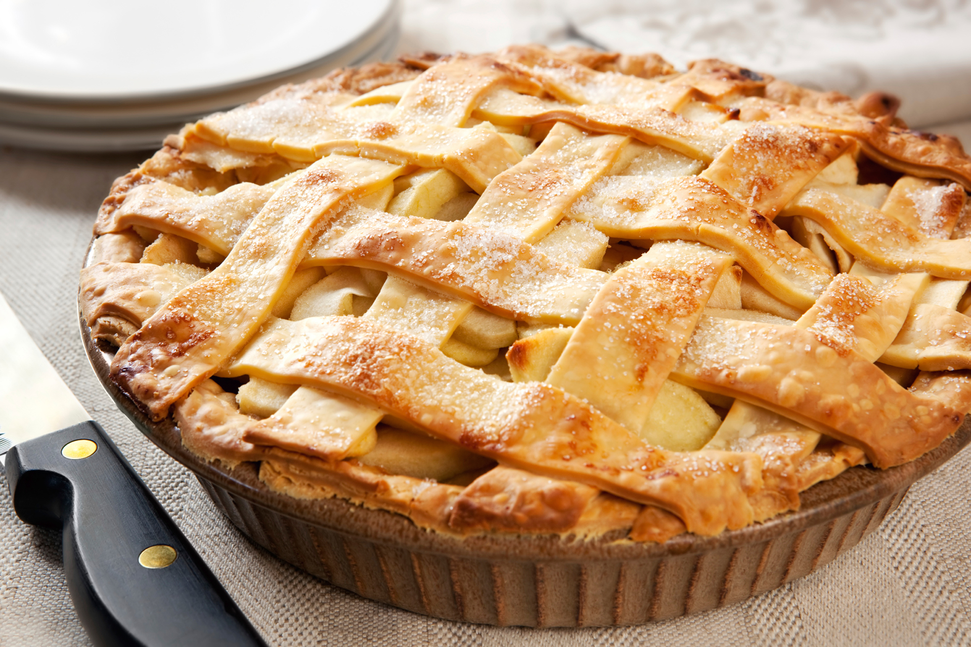 Apple Pie From A Gourmet Pie Shop